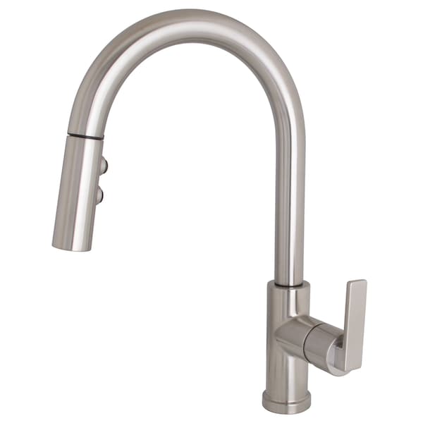 Speakman Sensor Pull Down Kitchen Faucet, 1.8 GPM, Brushed Nickel SBS-2542-BN - main