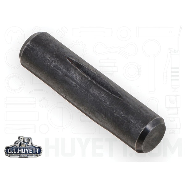 Huyett Type E Grooved Pin, Alloy Steel, 0.312 in Dia x 0.310 in Small End Dia x 1.250 in Length GPA-0312-1250-E - main