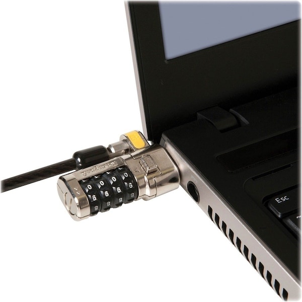 Kensington ClickSafe Combination Laptop Lock with 6 ft. Cable, Black 64697 - main