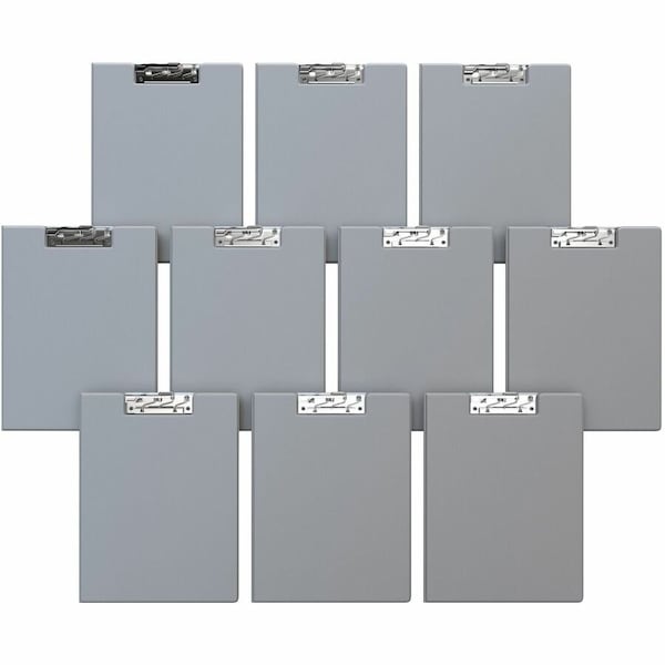 Davis Group Essential Clipboard, Lever Clip-Grey, PK10 4511-07-10 - main