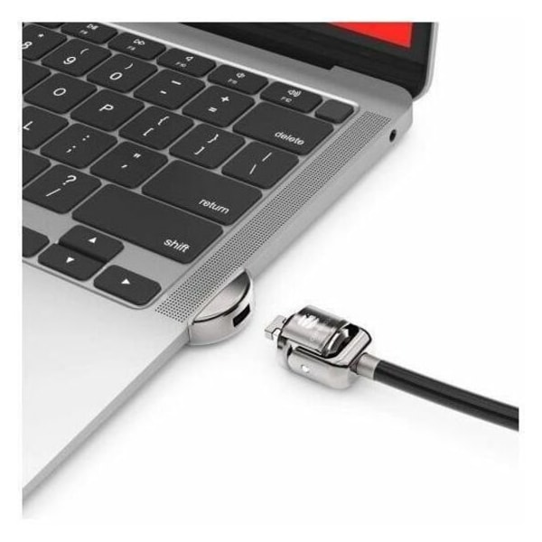 Compulocks LEDGE LOCK ADAPTER FOR MACBOOK PRO 14IN M1, M2, M3 SILVER MBPR14LDG01 - main