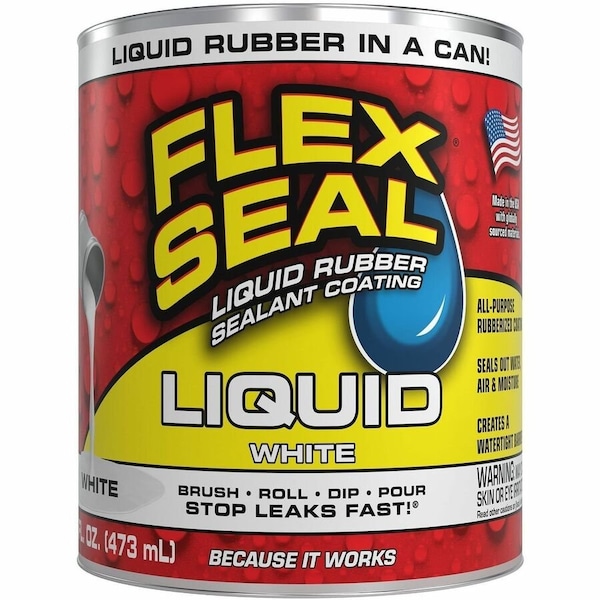 Flex Seal Liquid White 16 oz, 6PK LFSWHTR16 - main