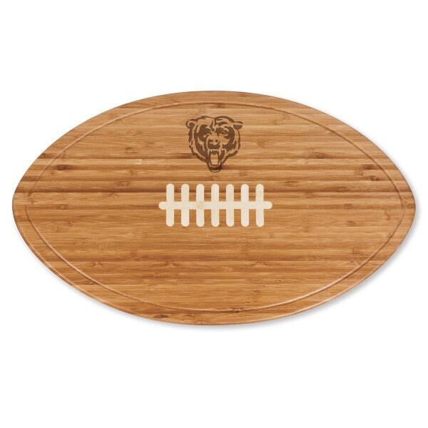 Picnic Time Family Of Brands NFL Chicago Bears - Kickoff Football Cutting Board & Serving Tray 908-00-505-063-2 - main