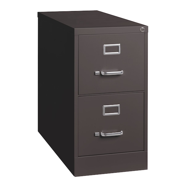 Hirsh 15 in W 2 Drawer Vertical File Cabinet, Medium Tone, Letter 24064 - main