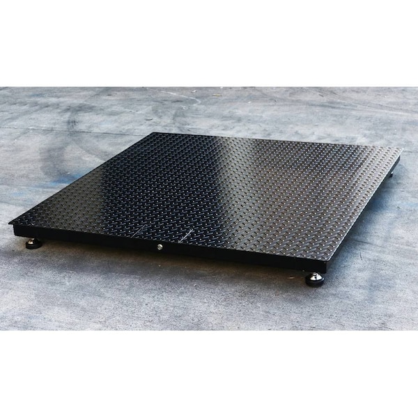 Prime Systems New Floor Scale Heavy Duty Platform, 4'x4', 48x48 10,000 lb by 0.5lb accuracy PS-10KF-48x48 - main