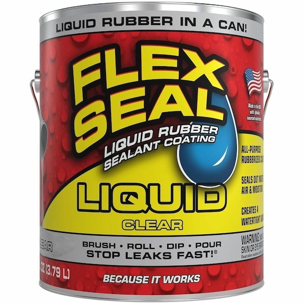 Flex Seal Liquid Clear 1 Gallon, 2PK US855CLR01-2 - main