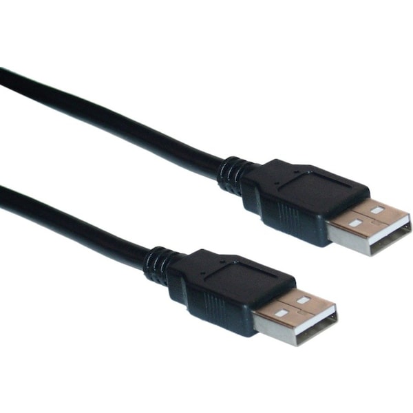 Cable Wholesale USB 2.0 Type A Male to Type A Male Cable, Black, 3 foot 10U2-02103BK - main