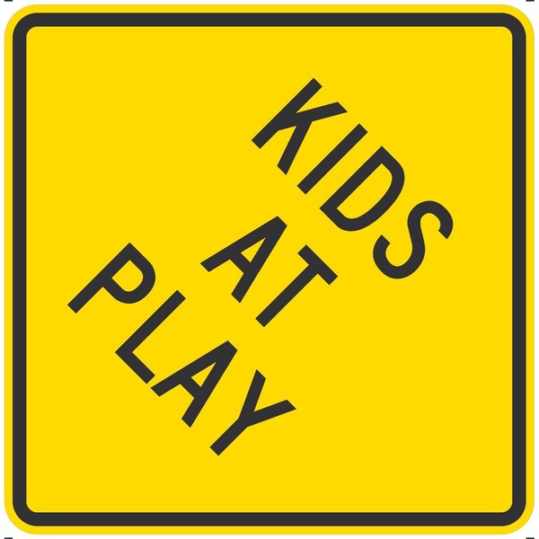 Lyle Kids At Play, 24x24, Diamond Grade, Yellow G-12517-DG_24x24 - main