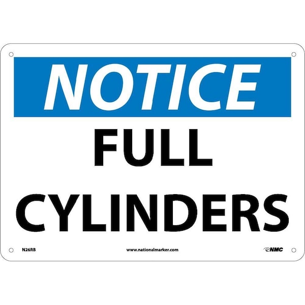 Nmc Notice Full Cylinders Sign, N26RB N26RB - main
