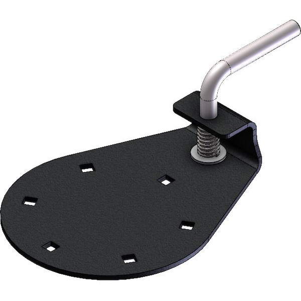 Kfi 105139R Lift Lock Latch - Grade 50 Steel, ShotBlasted & PowderCoated, Fits All Push Tubes 105139-R - main