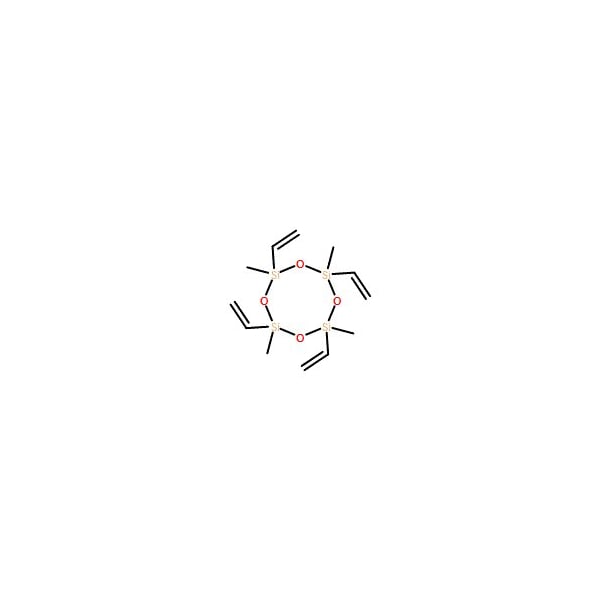 Ak Scientific 2, 4, 6, 8-Tetravinyl-2, 4, 6, 8-tetramethylcyclotetrasiloxane (100g), CAS 2554-06-5 O472-100g - main