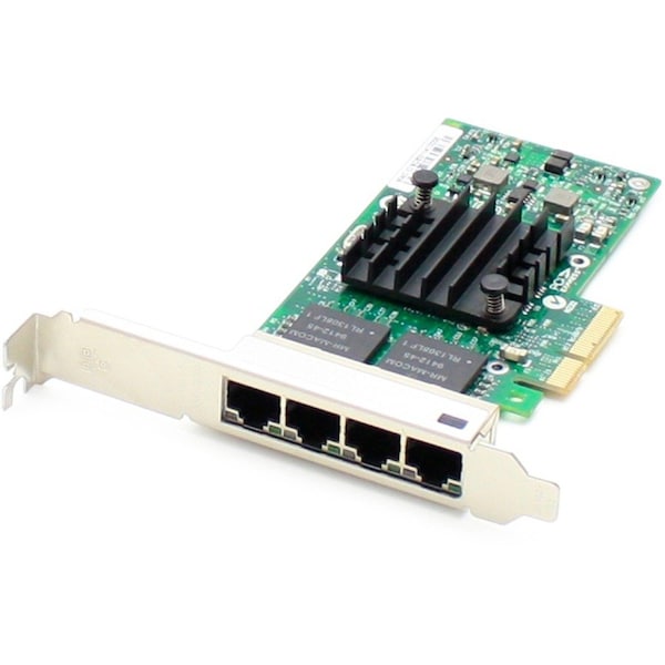 Accortec 1000Mbs Quad Port RJ45 PCIe x4 NIC Card 647594-B21-ACC - main