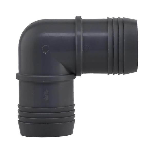 Westlake Pipe & Fittings Boshart Industries 2 in. Insert in. X 2 in. D Insert Polypropylene 4.35 in. 90 Degree Elbow 1 pk UPPE-20 - main