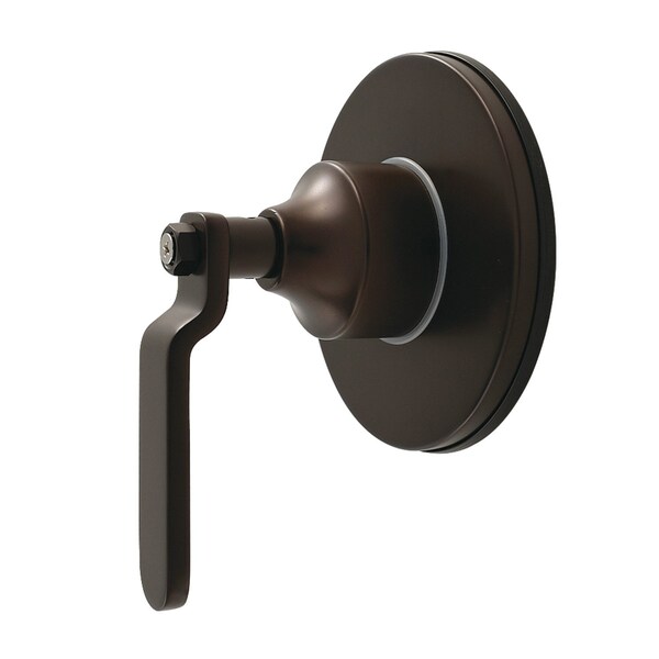 Kingston Brass Single-Handle Six-Way Diverter Valve with Round Trim Kit, Oil Rubbed Bronze KS4035KL - main