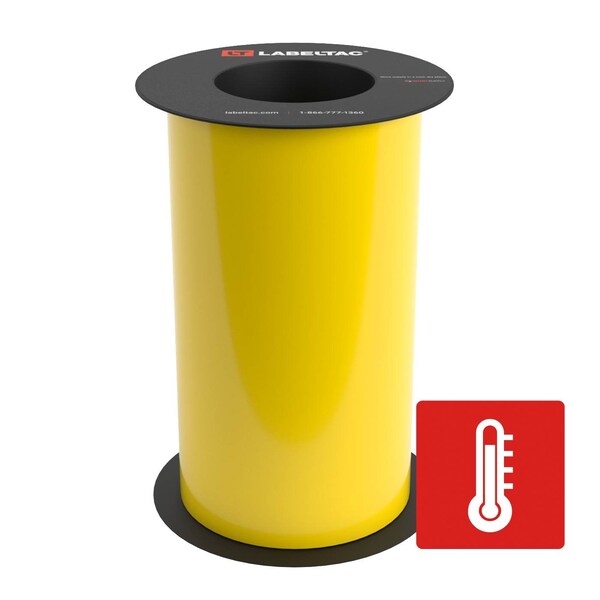 Labeltac High Temperature Supply 9in x 75ft LT9, Yellow LT901HT-C - main