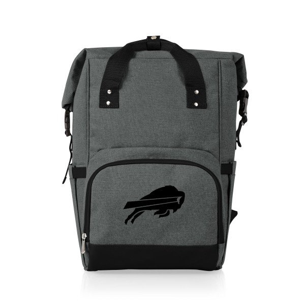 Picnic Time Family Of Brands NFL Buffalo Bills - On The Go Roll-Top Backpack Cooler 616-00-105-044-2 - main