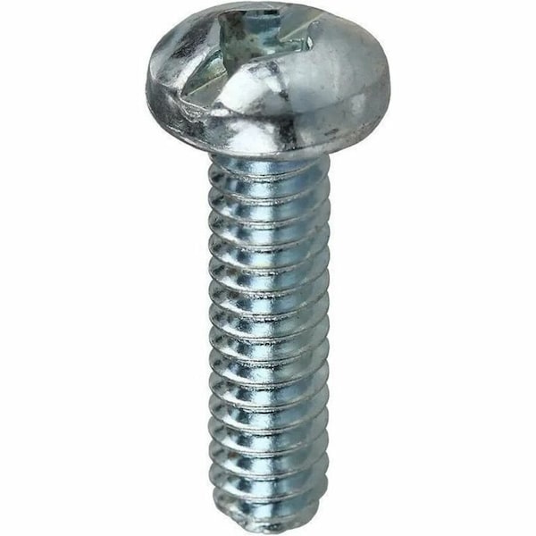 Dottie #10-24 x 1-1/4 in Combination Slotted/Square Round Machine Screw, Zinc Plated Carbon Steel, 100 PK RMDS1024114 - main