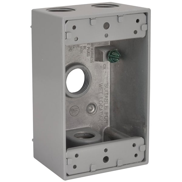 Raco Electrical Box, 18.3 cu in, 1 Gang, Rectangular Shape 5321-5 - main