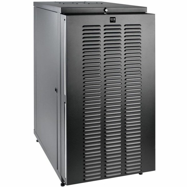 Eaton Tripp Lite Series SmartRack 24U Standard-Depth Half-Height Rack Enclosure for Harsh Environments SR24UBFFD - main