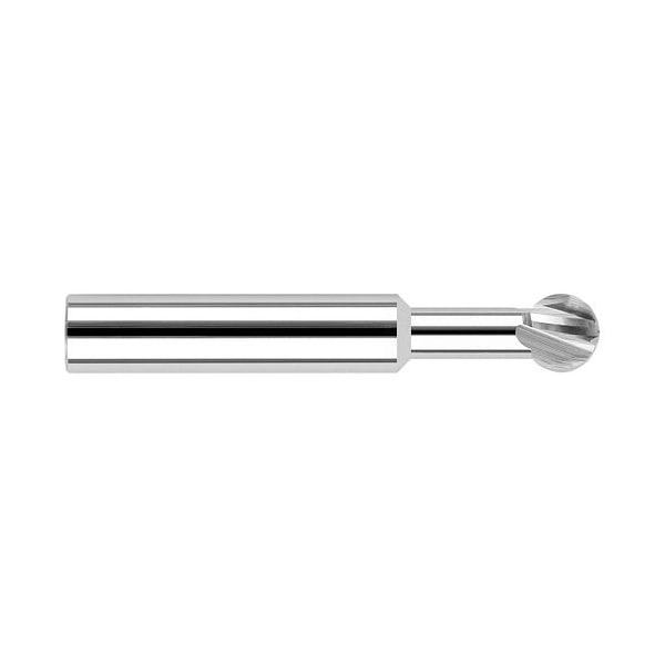 Harvey Tool 0.0394in (1 mm) Cutter DIA x 0.2810in (9/32) Neck L x 270Deg. Carbide Undercutting End Mill 86771M - main