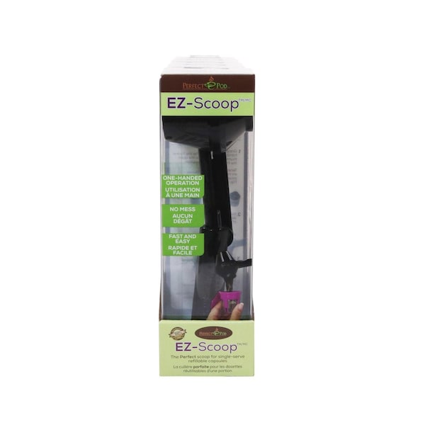 Perfect Pod Perfect Pod EZ-Scoop Black Plastic Scoop/Funnel A03020 - main