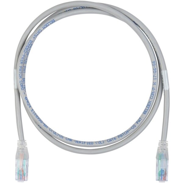 Belden CBL ASSY MOD 24-4PR SOLID, CAT6+ IP5 BONDED T568A/B CMR, 7FT WHITE C601109007 - main