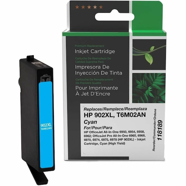 Clover Imaging Group Imaging Remanufactured High Yield Cyan Ink Cartridge 118189 - main