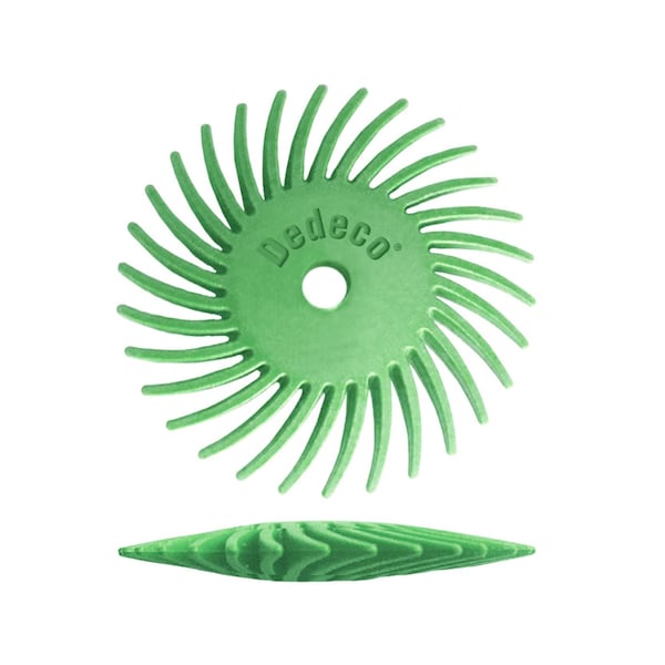 Dedeco SUNBURST 1-1/2'' TC KNIFE-EDGE LT GREEN 1 MICRON (A/O), 12PK 3828 - main