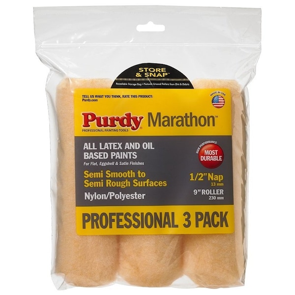 Purdy Roller Cover 3Pk 9X1/2In 14F861100 - main
