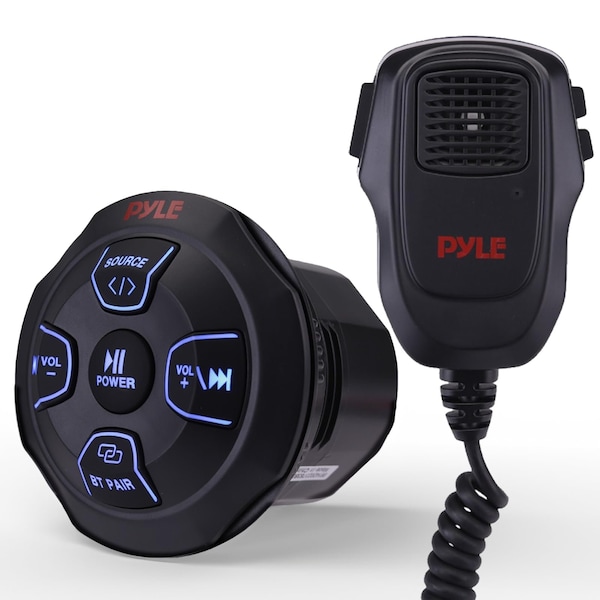 Pyle Marine Bluetooth Receiver Microphone Kit PLMRBT18MIC - main