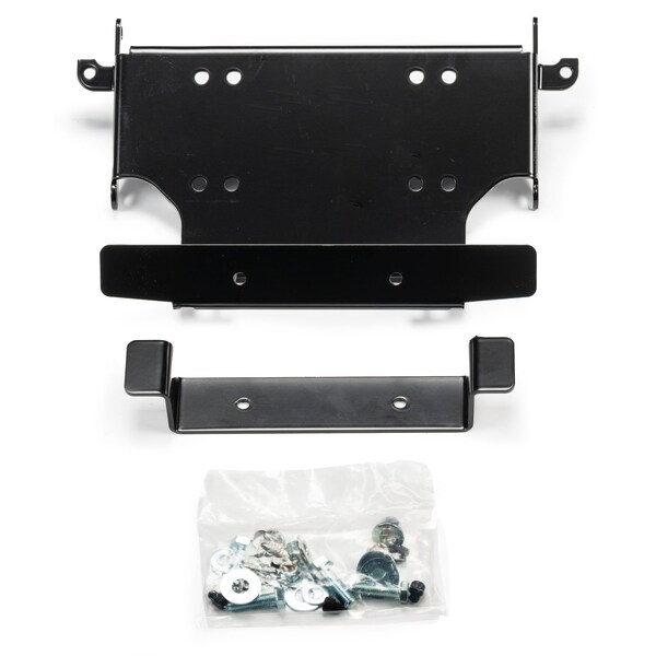 Warn Winch Mounting Hardware for VRX and Axon Winches Black 109418 - main