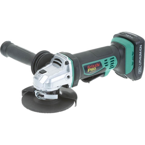 Grizzly Pro 20V Angle Grinder Kit with Li-Ion Battery (Charger Not Included) T30299X - main