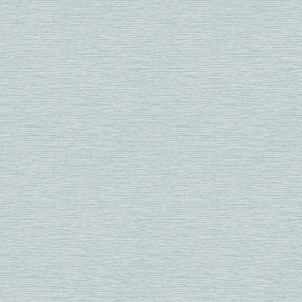 Chesapeake Gump Light Blue Faux Grasscloth Wallpaper 3123-10202 - main