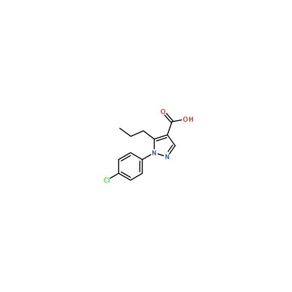 Ak Scientific 1-(4-Chlorophenyl)-5-propyl-1H-pyrazole-4-carboxylic acid (250mg), CAS 175137-17-4 5710AD-250mg - main