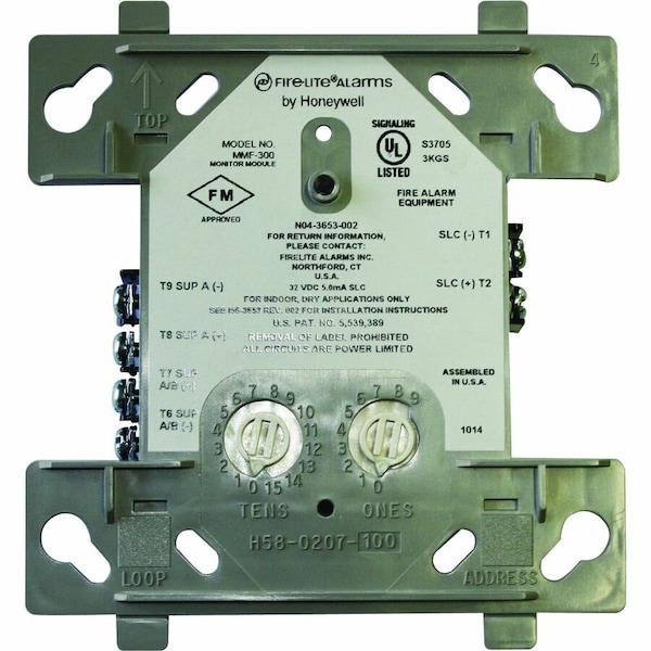 Honeywell Monitor Module, 2-Wire Smoke Detector MMF-300 - main