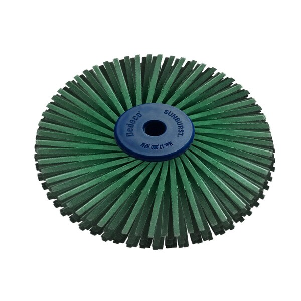 Dedeco SUNBURST 4" X 1/2" TA DARK GREEN 50 GRIT (A/O) 2452 - main