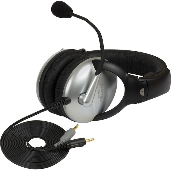 Koss Full-Size USB Communication Headset with Noise Reduction Microphone - SB45 USB SB45 USB - main