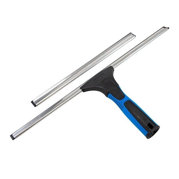 Unger Industrial Unger Professional EZ-Change Squeegee with Interchangeable Blades, 18 in Blade, Poly Blade 985610 - main