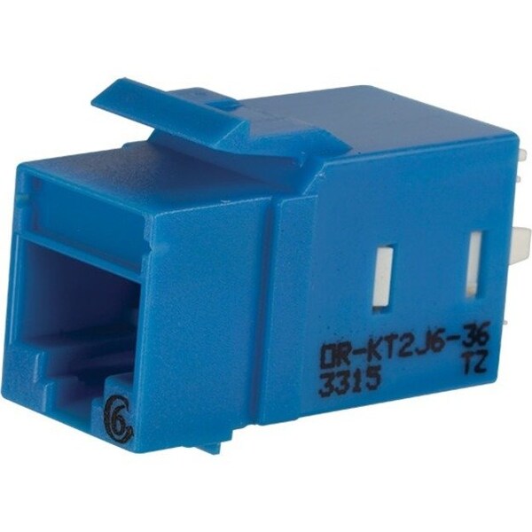 Ortronics 1 PORT KEYSTONE JACK CAT 6 KT2J6-36 - main
