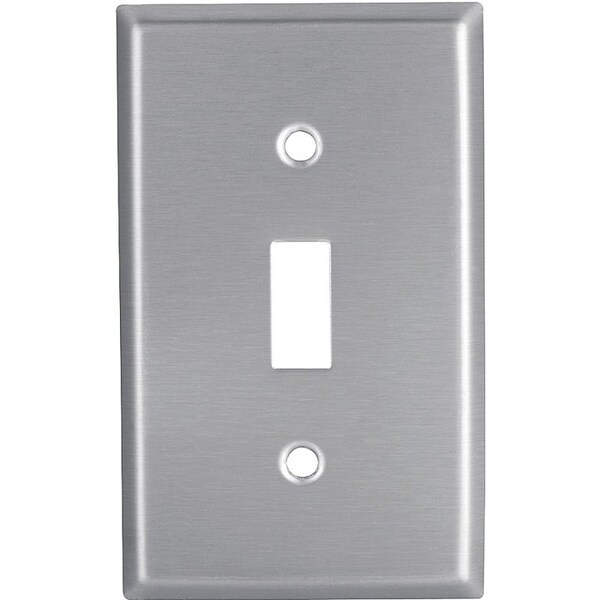 Eaton Wiring Devices STAINLESS STEELSWITCH PLATE 93071-BOX - main