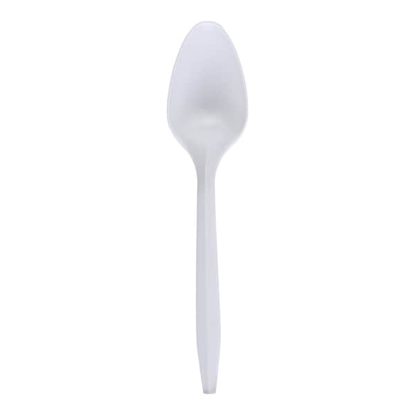 Empress Medium Weight Teaspoon Polypro White Wrapped Dense Pack, 1000PK E178002 - main