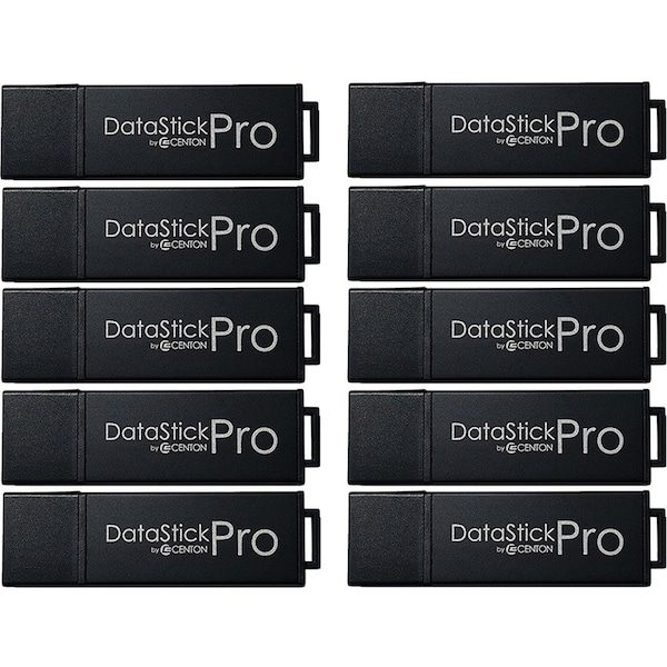 Centon MP ValuePack USB 3.0 Pro (Black) , 64GB x 10 S1-U3P6-64G-10B - main