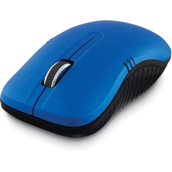 Verbatim Wireless Notebook Optical Mouse, Commuter Series - Matte Blue 99766 - main