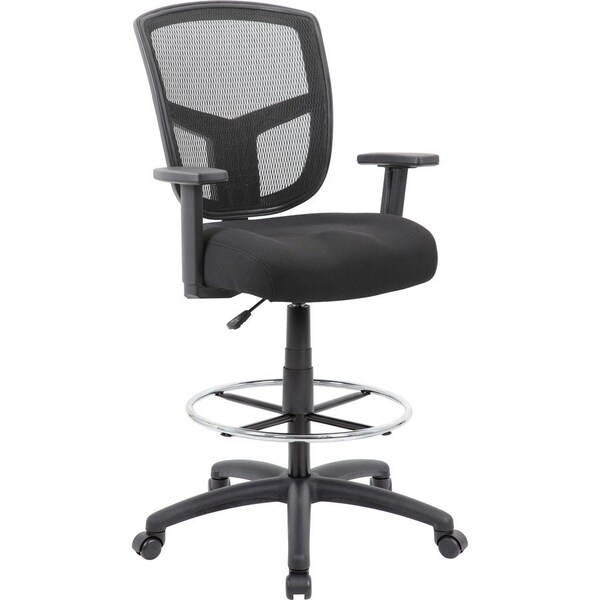 Norstar Slate Grey Linen Chair With Pewter Mist Base B16021 - main