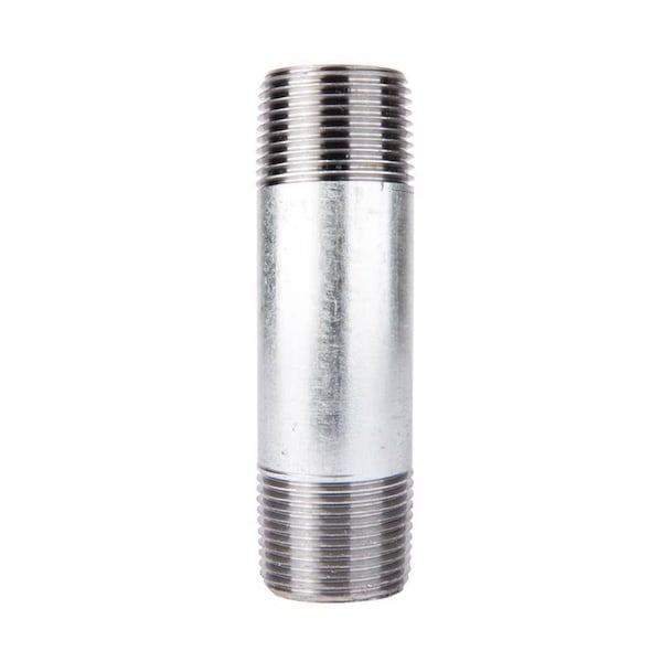 Stz Industries 3/4 in. MIP each X 3/4 in. D MIP Galvanized Steel 3-1/2 in. L Nipple 301UP34X312 - main