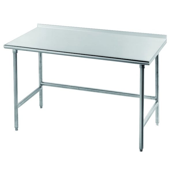 Advance Tabco Special Value Work Table 72 in.W x 24 in.D 16 gauge 304 stainless steel top TFMSLAG-246-X - main