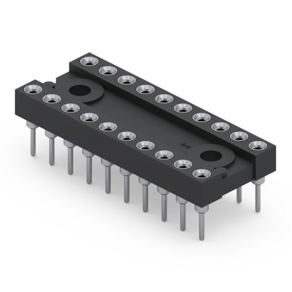 Mill-Max Decoupling Capacitor Dip Sockets-210-99-320-41-001000 210-99-320-41-001000 - main