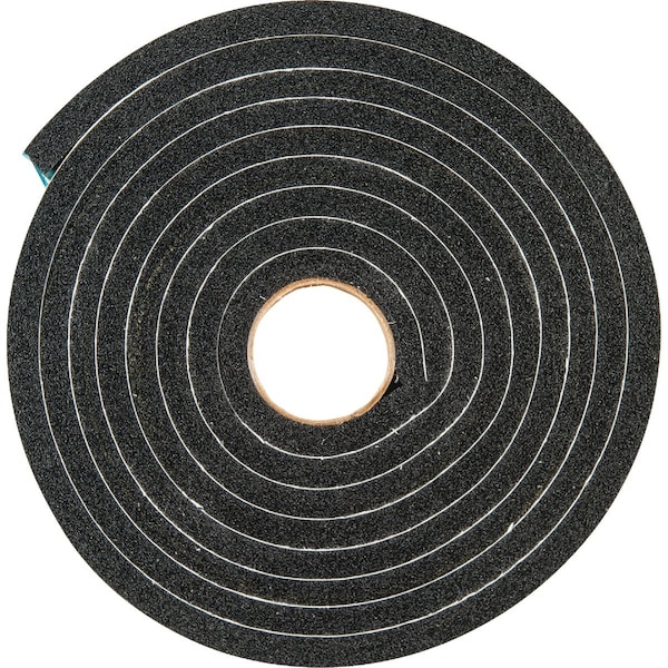 M-D Building Products Building Products 3/8'' x 3/4'' x 10 Ft. Black Sponge Window Seal for Large-Wide Gaps 6635 - main