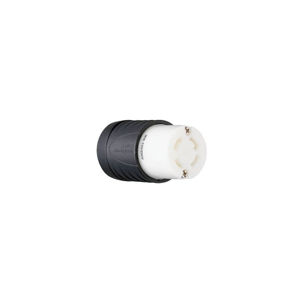 Pass & Seymour Turnlok Locking Connector, 3 -Pole, 30 A, 125/250 V, IP20, NEMA: NEMA L14-30R L1430CCCV3 - main