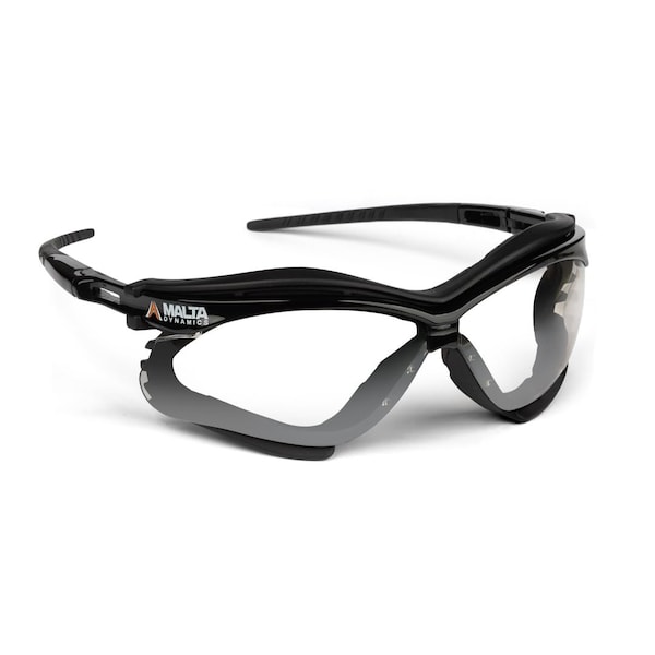 Malta Dynamics APEX Foam-Lined Safety Glasses-1 Pack ANSI Z87.1 Spoggles, Anti Scratch Protective Eyewear SG1220 - main